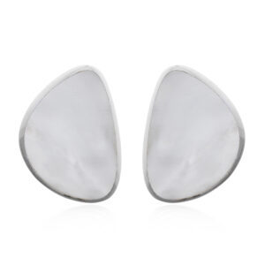 Radiant MOP Silver Studs