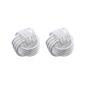 Infinity Knot Stud Earrings
