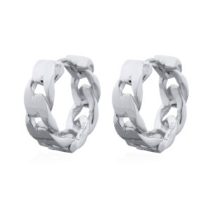Chain 925 Silver Hoop