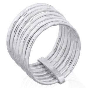 Silver Stack Ring Set