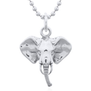 Elephant Head 925 silver pendant