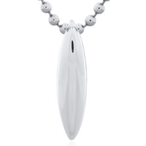 Pointed Rice Grain Pendant