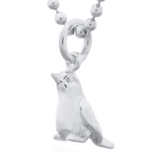 925 Silver Serene Nightingale Bird Pendant